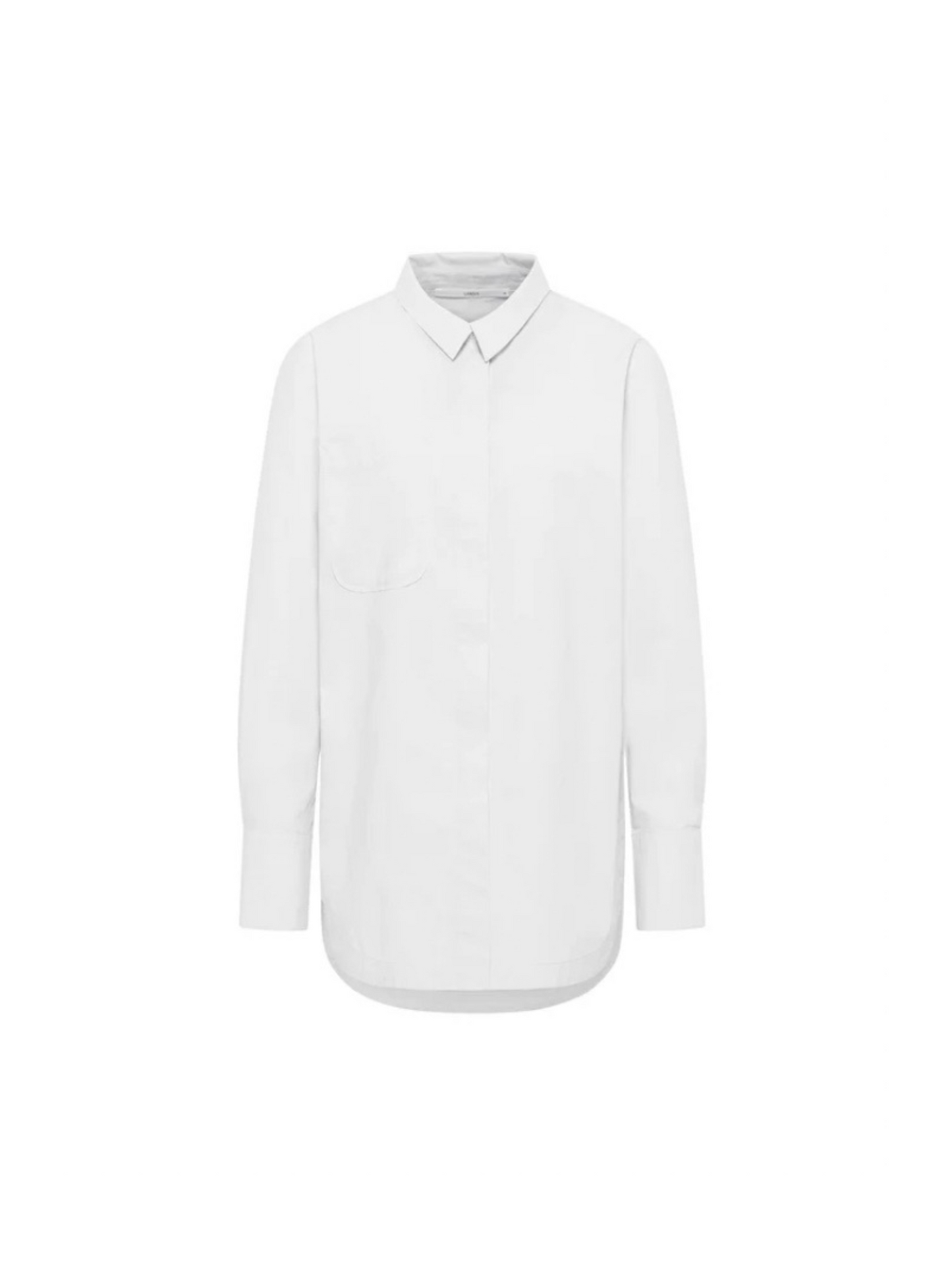 GOTS Oversized Blouse White