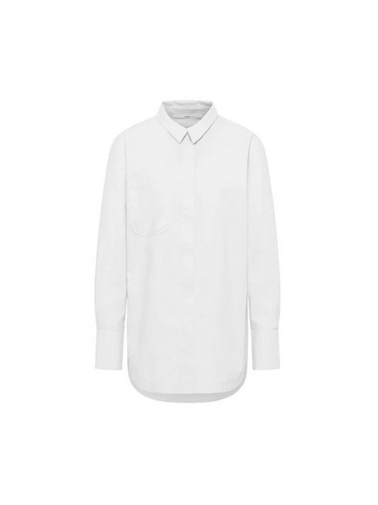 GOTS Oversized Blouse White