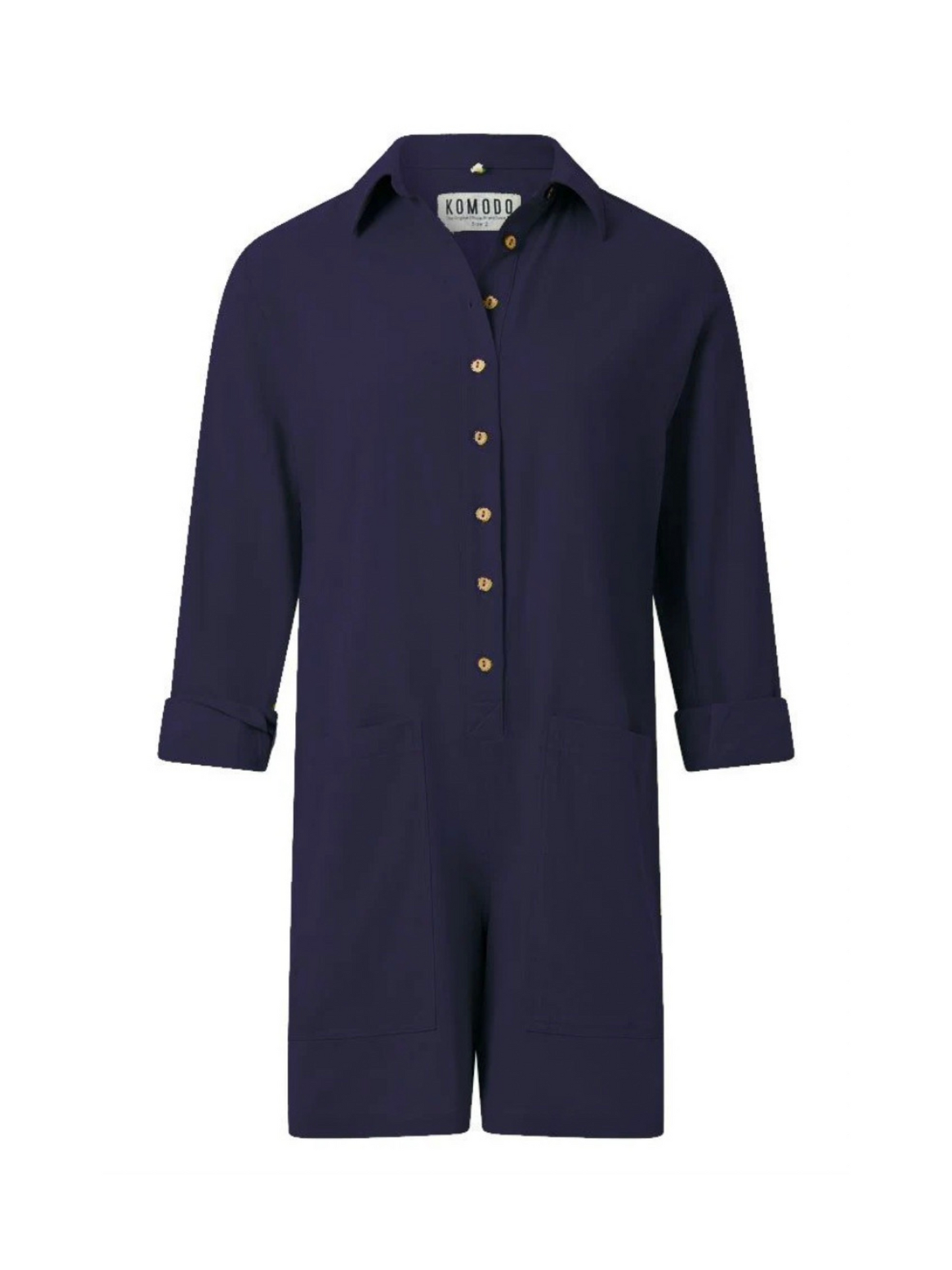 Tiff Playsuit Navy