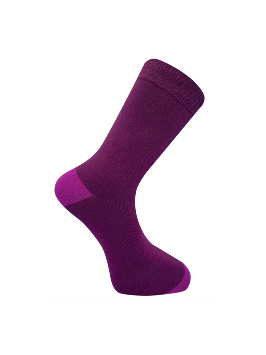 Punchy Socks Purple