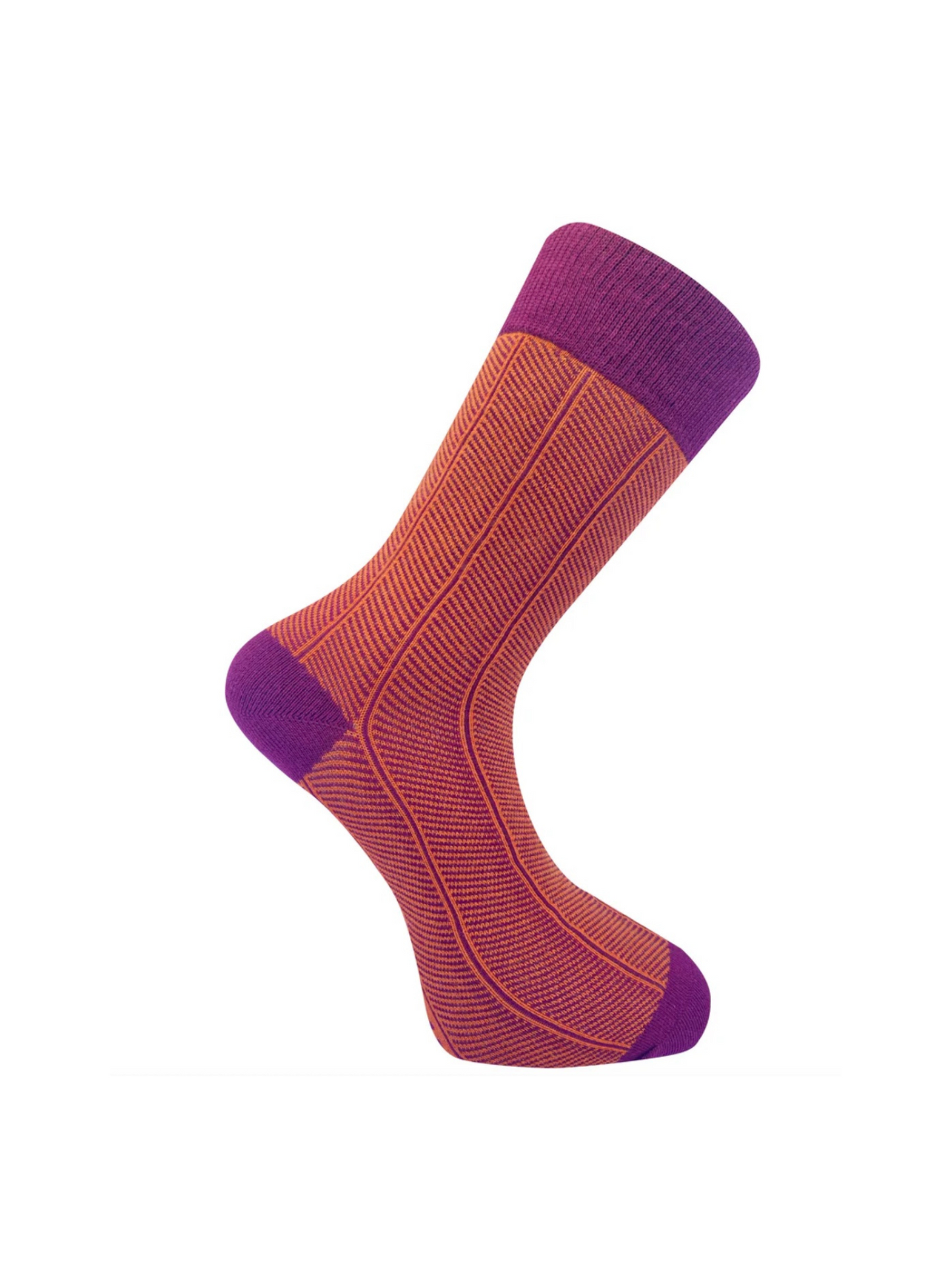 Herringbone Socks Auburn