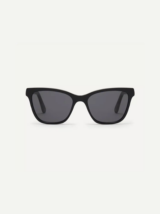 Anansa Recycled Acetate Sunglasses Black