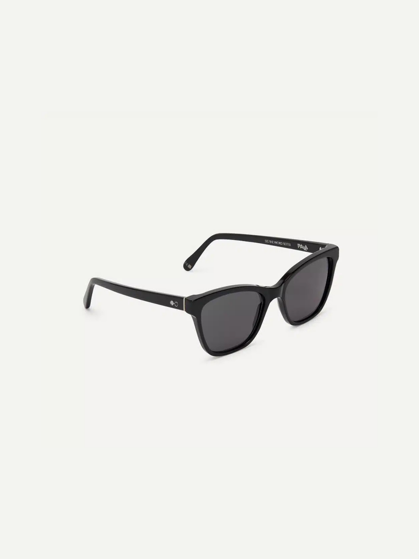 Anansa Recycled Acetate Sunglasses Black