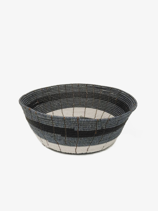 Beaded Bowl Dark Grey