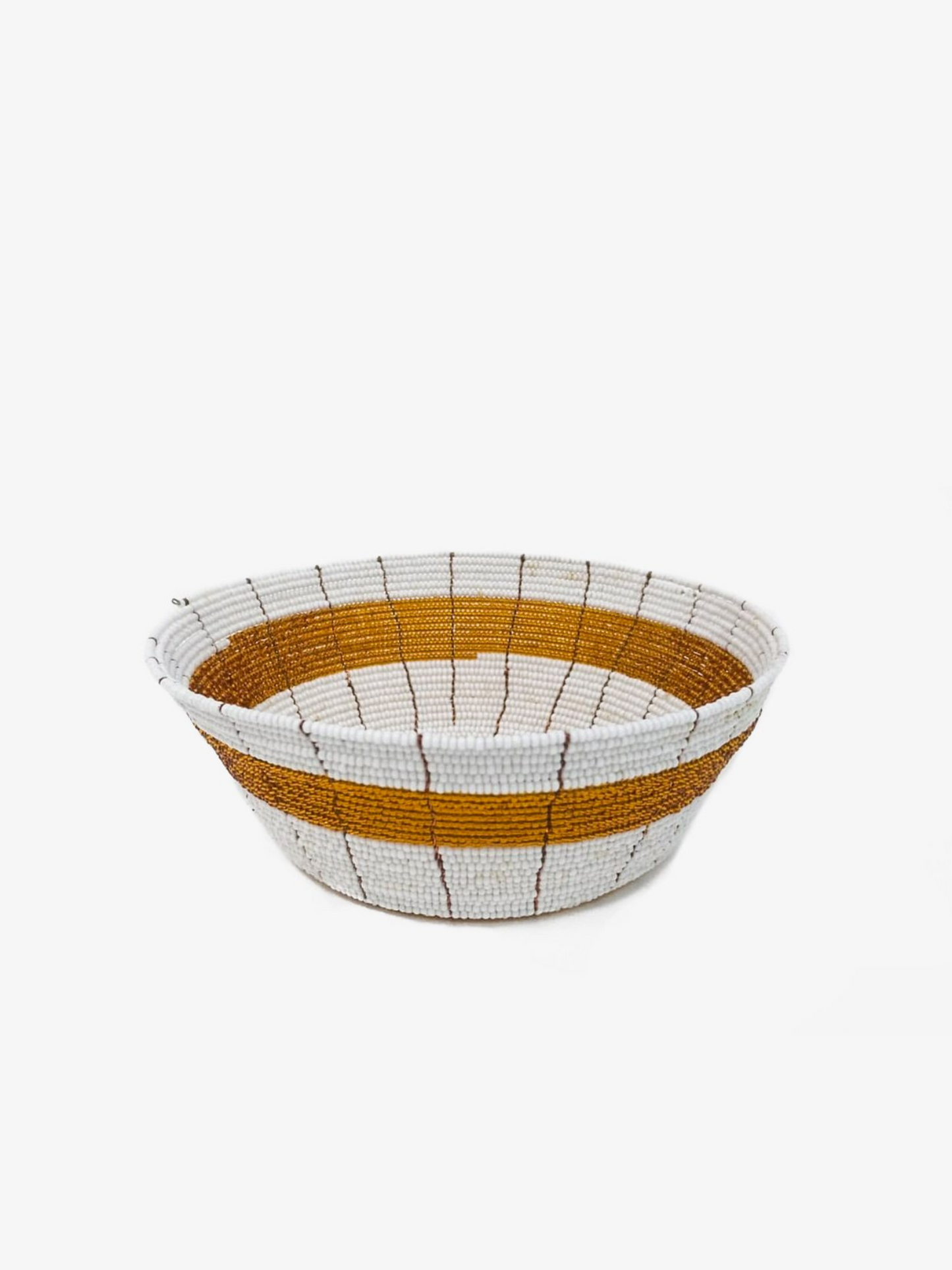 Gold Beaded Bowl