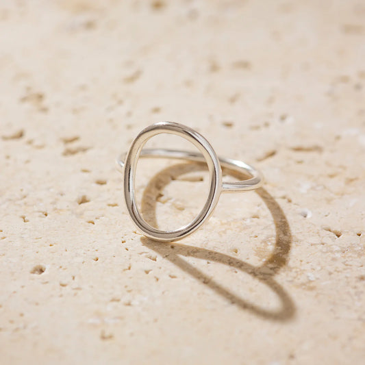 Tarutoa Sterling Silver Oval ring