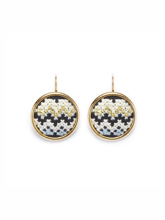 Glow Nuusum Statement Earrings 24K Gold Plated