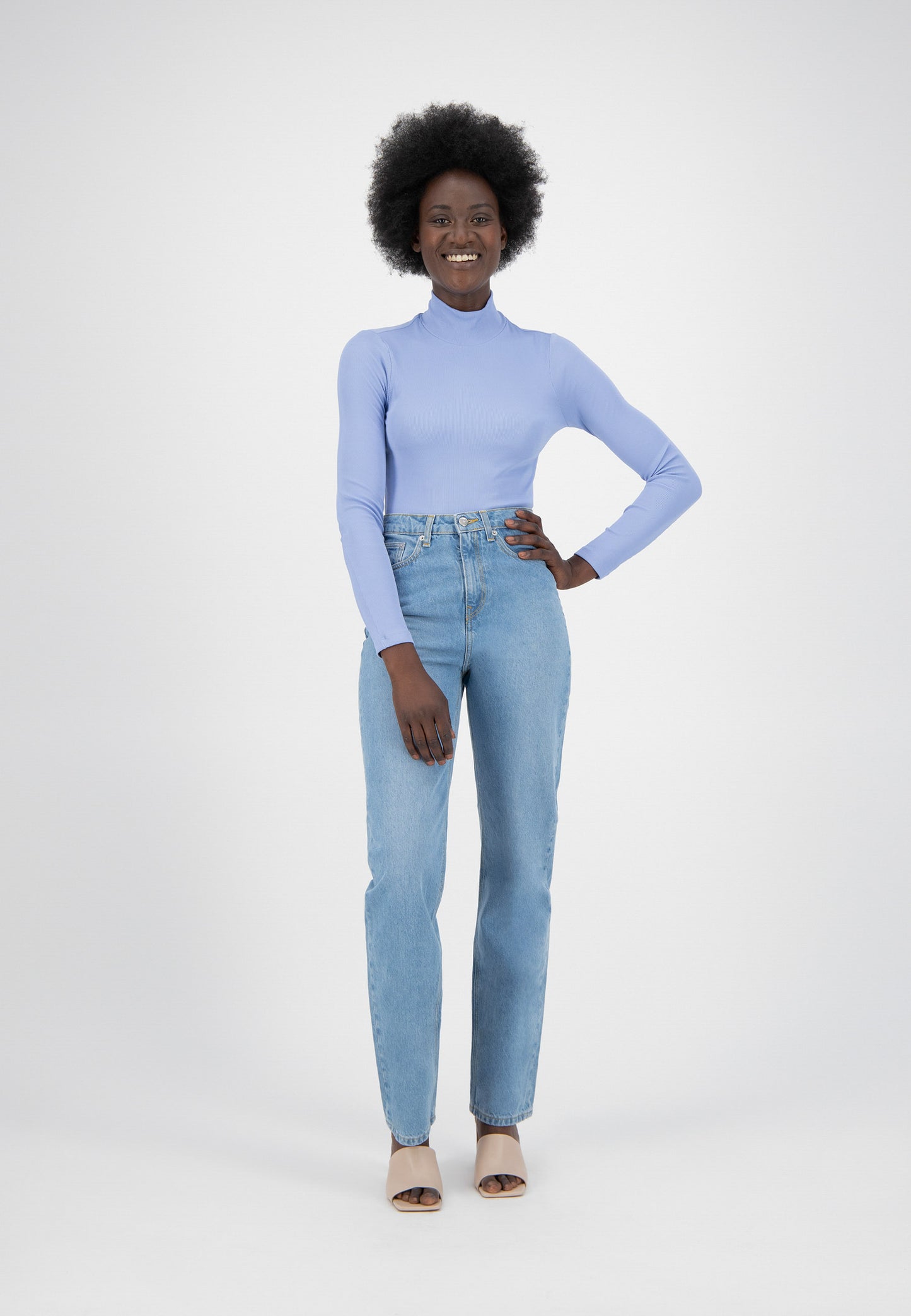 Relax Rose Organic Cotton Jeans Heavy Stone