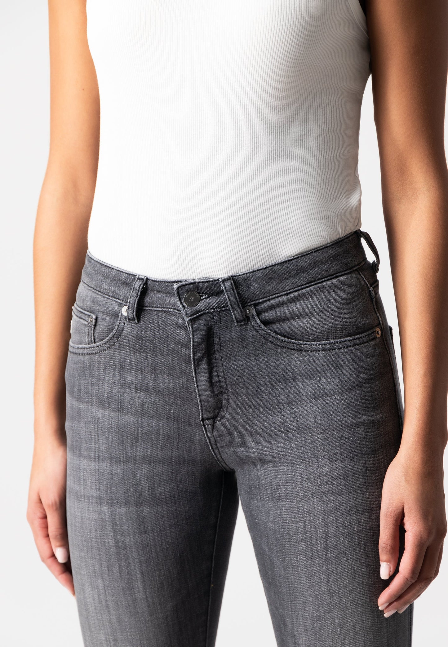 Faye Straight Jeans Authentic Black
