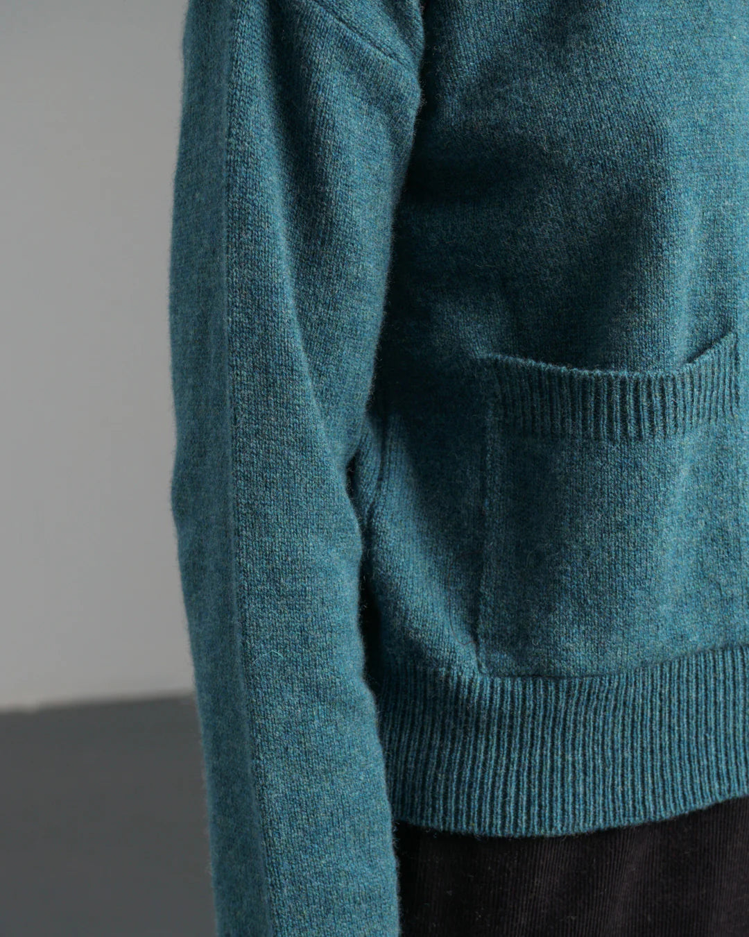 Mira Cropped Cardigan Hunter