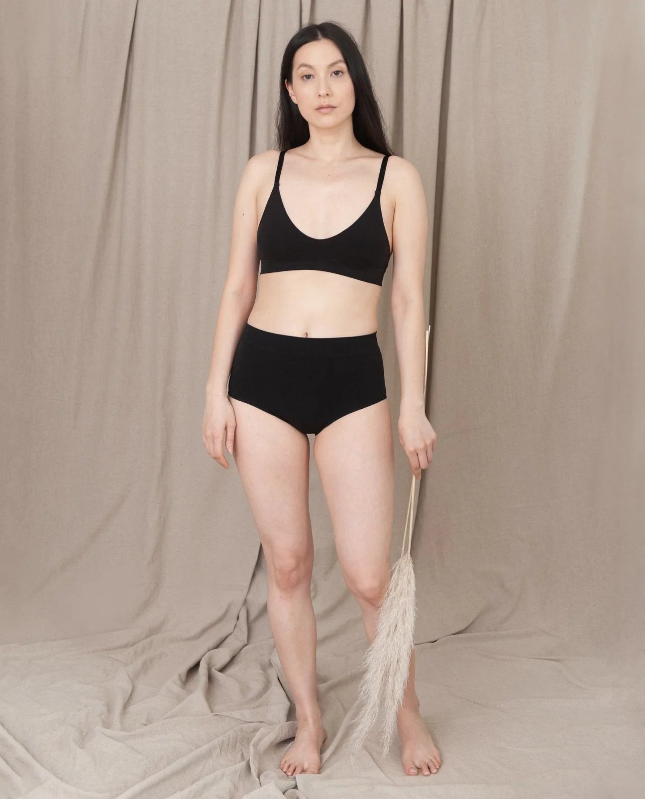 Endija Organic Cotton High Waisted Briefs