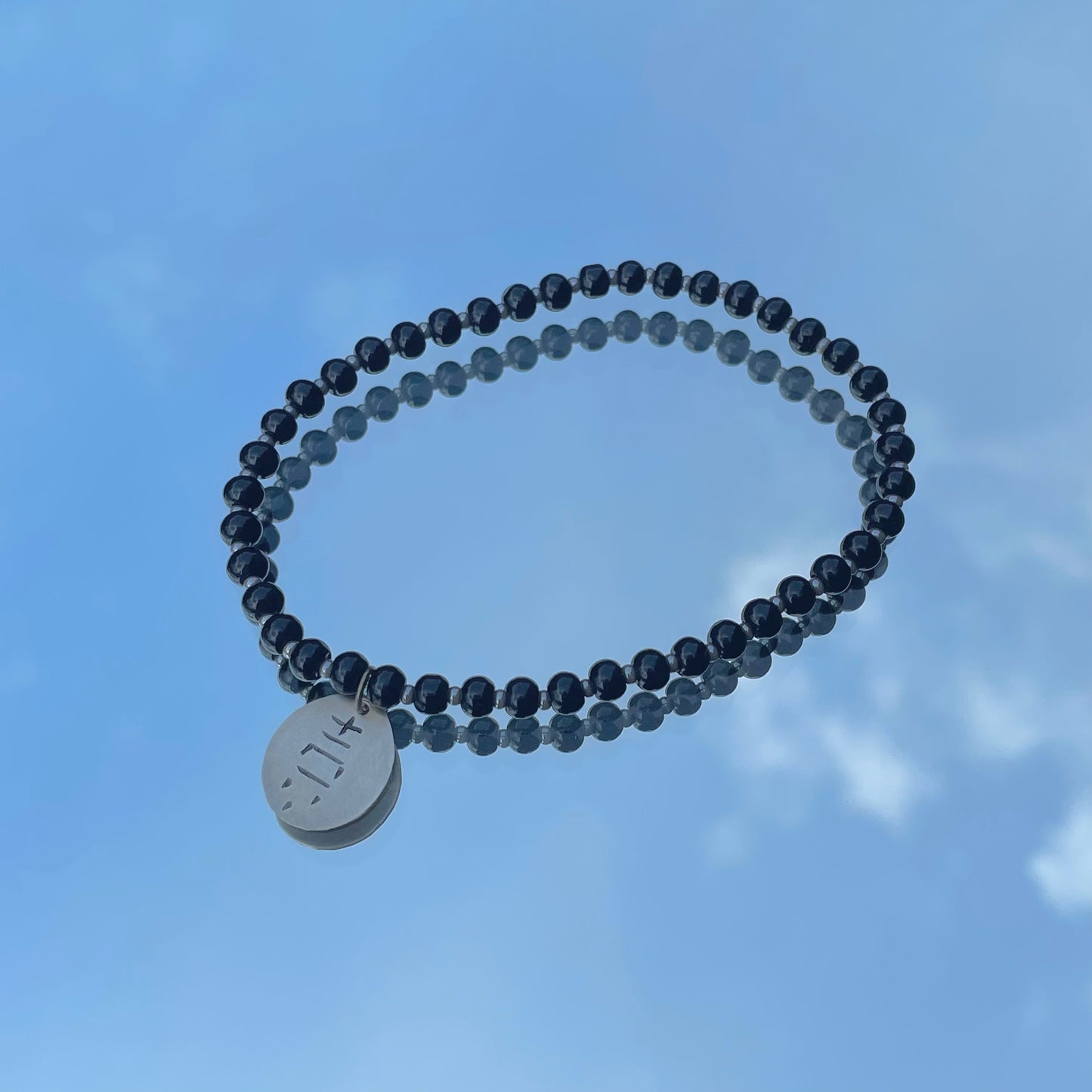 Sahel Black Agate unite Bracelet