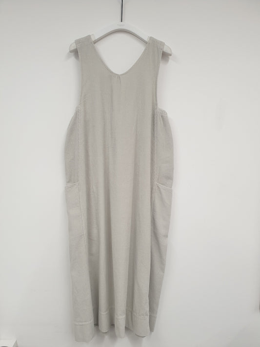 Nandina Organic Cotton Dress Stone