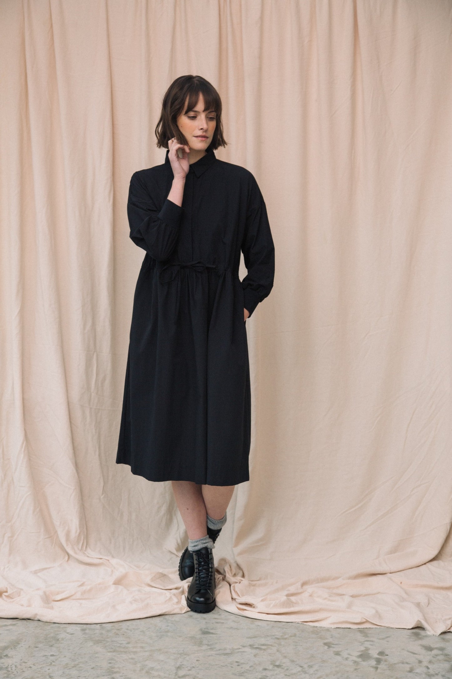 Beaumont Organic - Umi Organic Cotton Poplin Dress