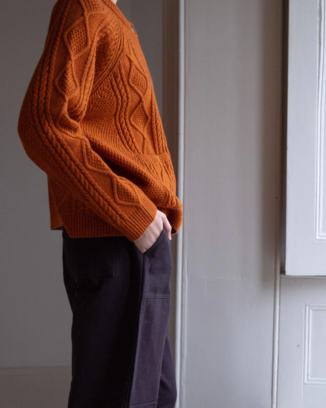 Margate Relaxed Trousers Dove Grey Twill