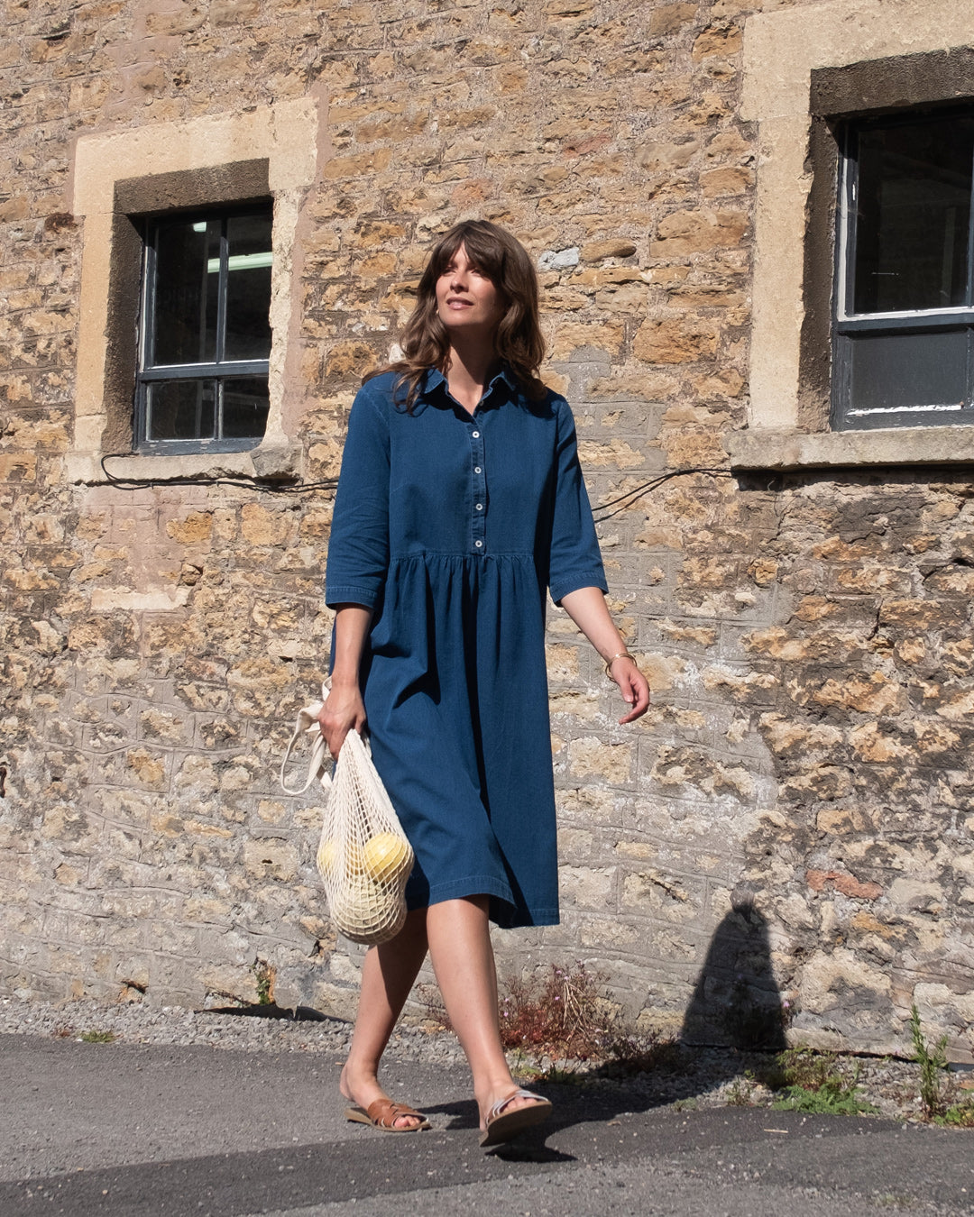 Bea Shirt Dress - Denim