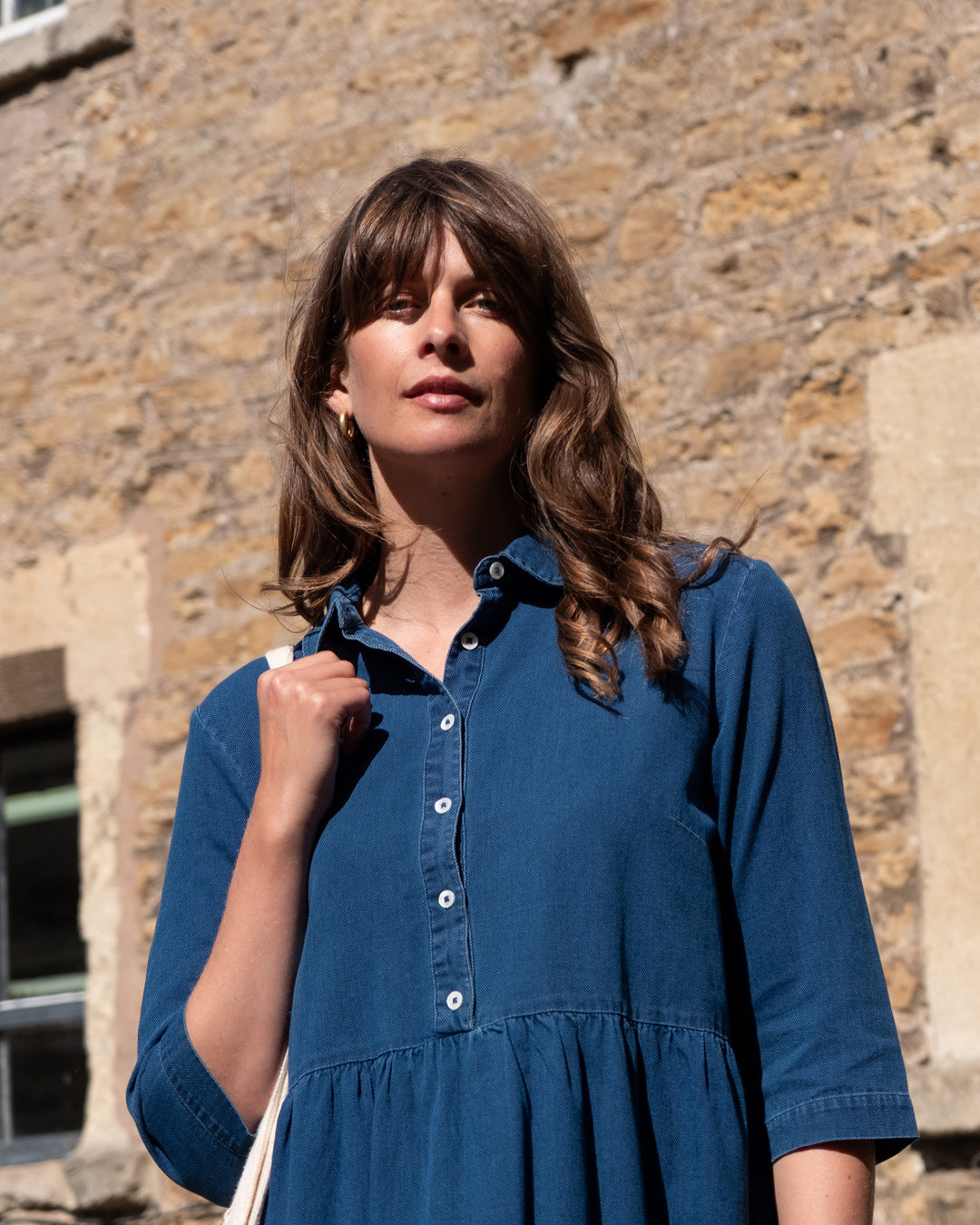 Bea Shirt Dress - Denim