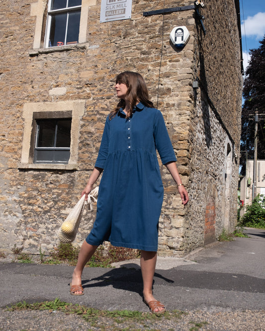 Bea Shirt Dress Denim