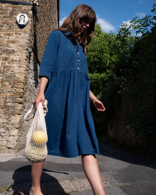 Bea Shirt Dress Denim