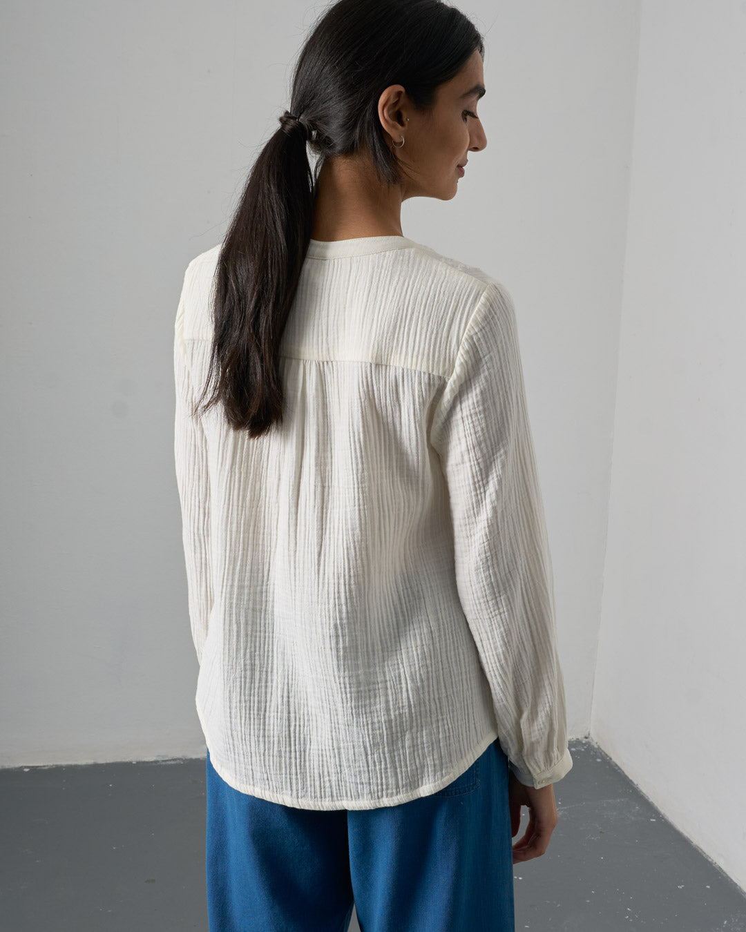 Fara Blouse - Ecru