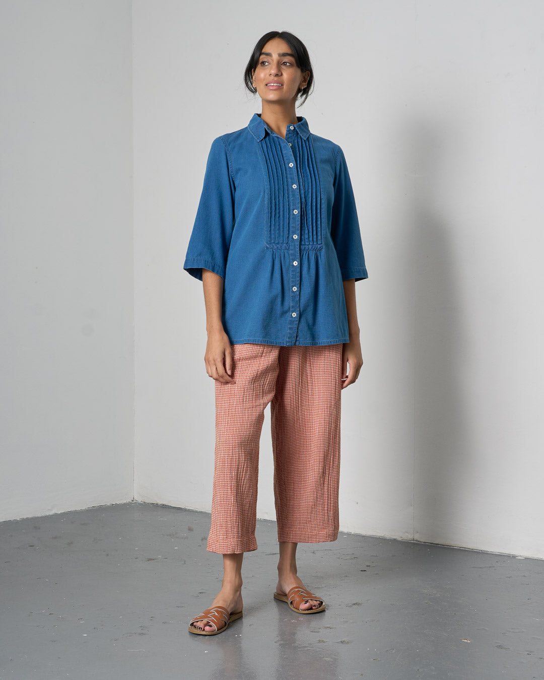 Betty Tunic - Textured Denim