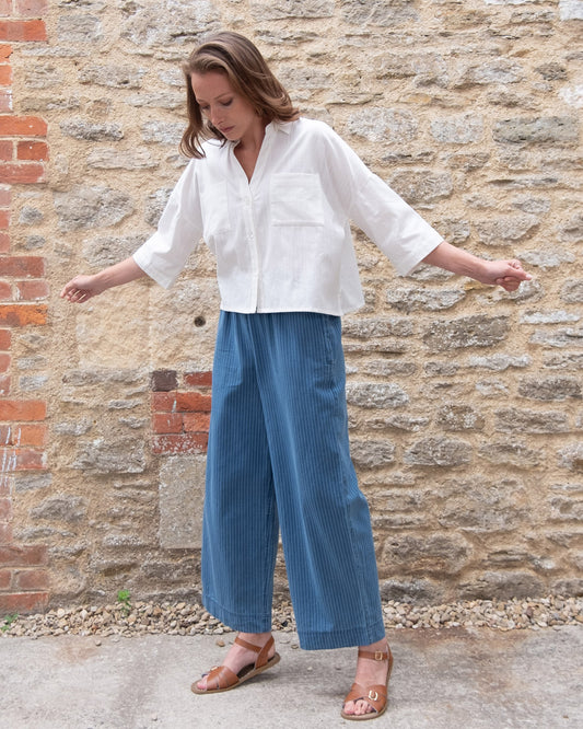 Orla Casual Trousers -Striped
