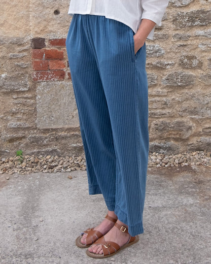 Orla Casual Trousers -Striped