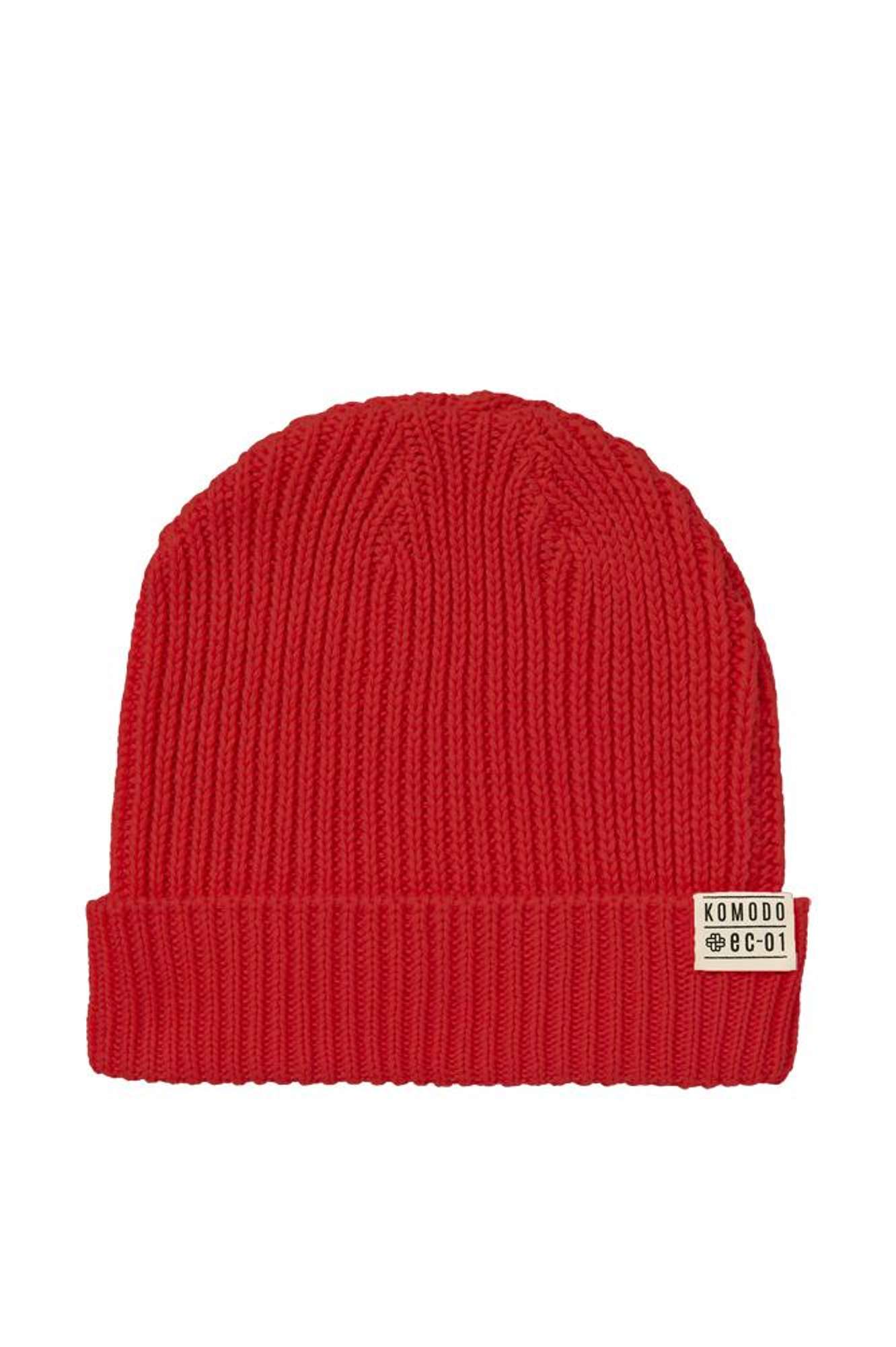 London Hat in Fire Red, Size 1