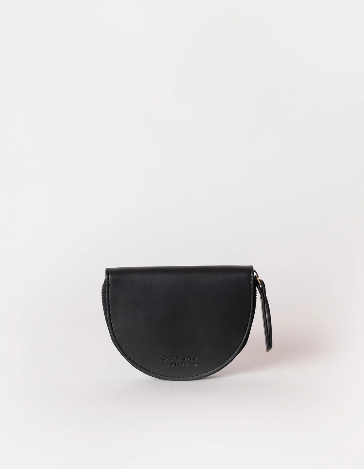 Black leather best sale coin purse