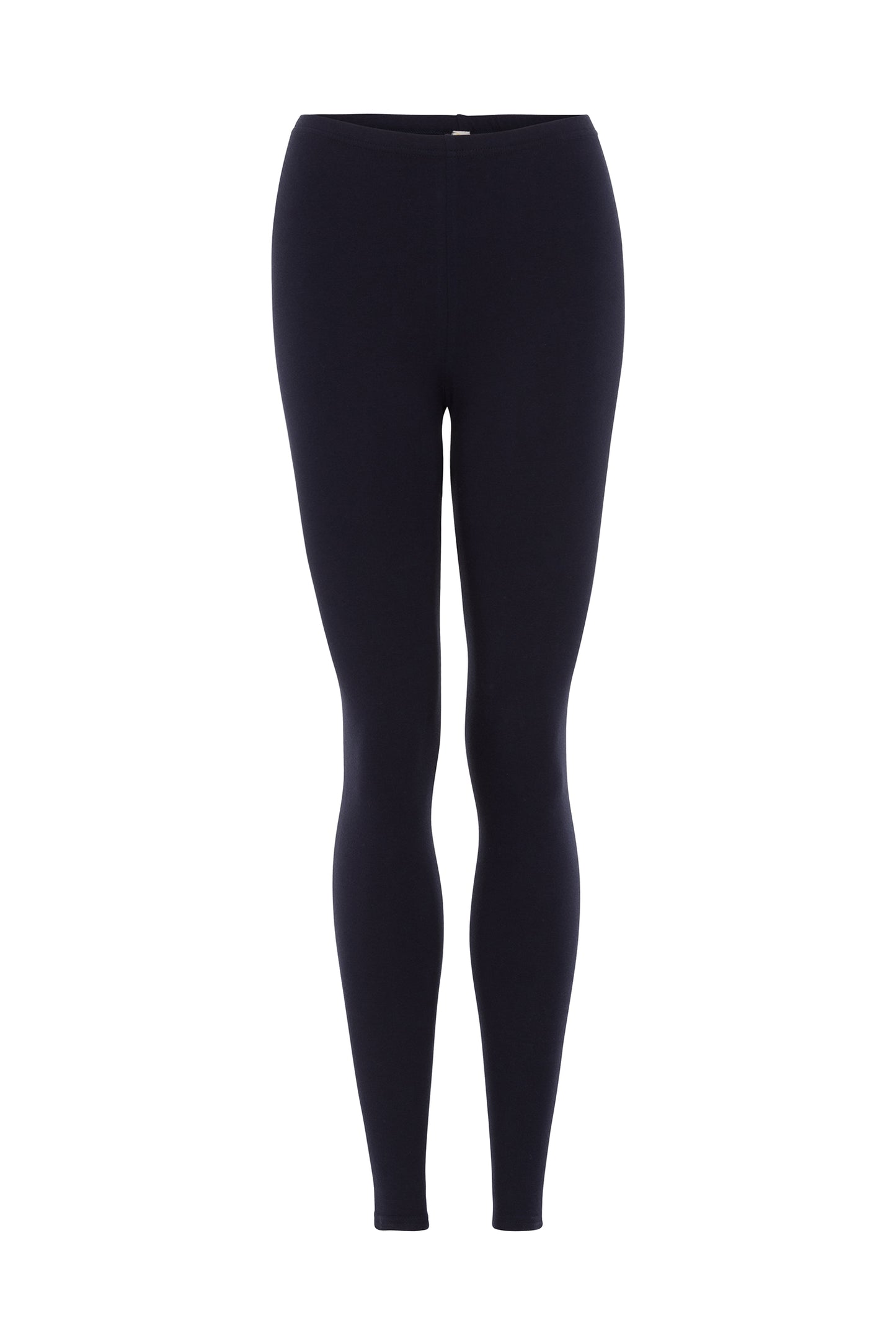 People Tree Organic Cotton Leggings in Navy