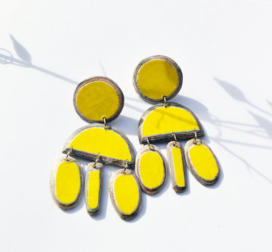 Waste Paper Nesta Earrings