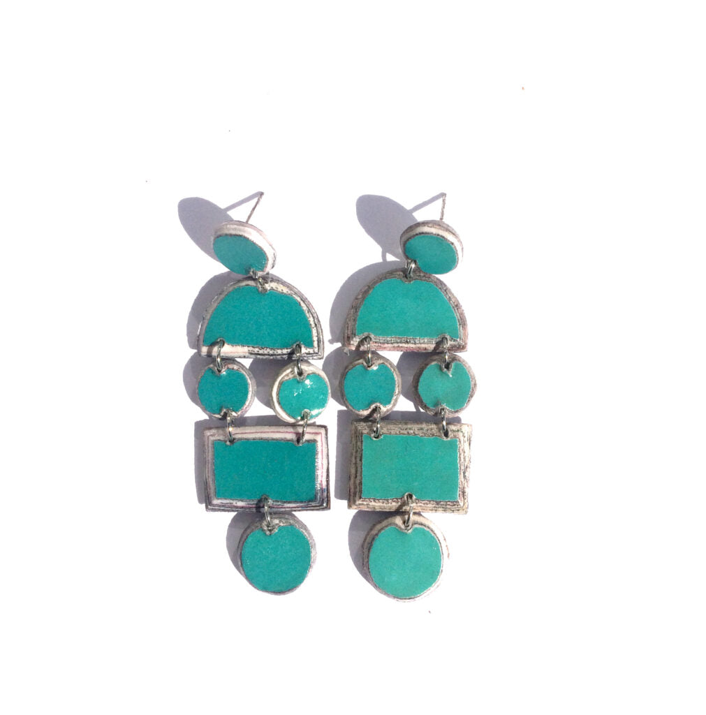 Quazi - Nokuthula Waste Paper Earrings
