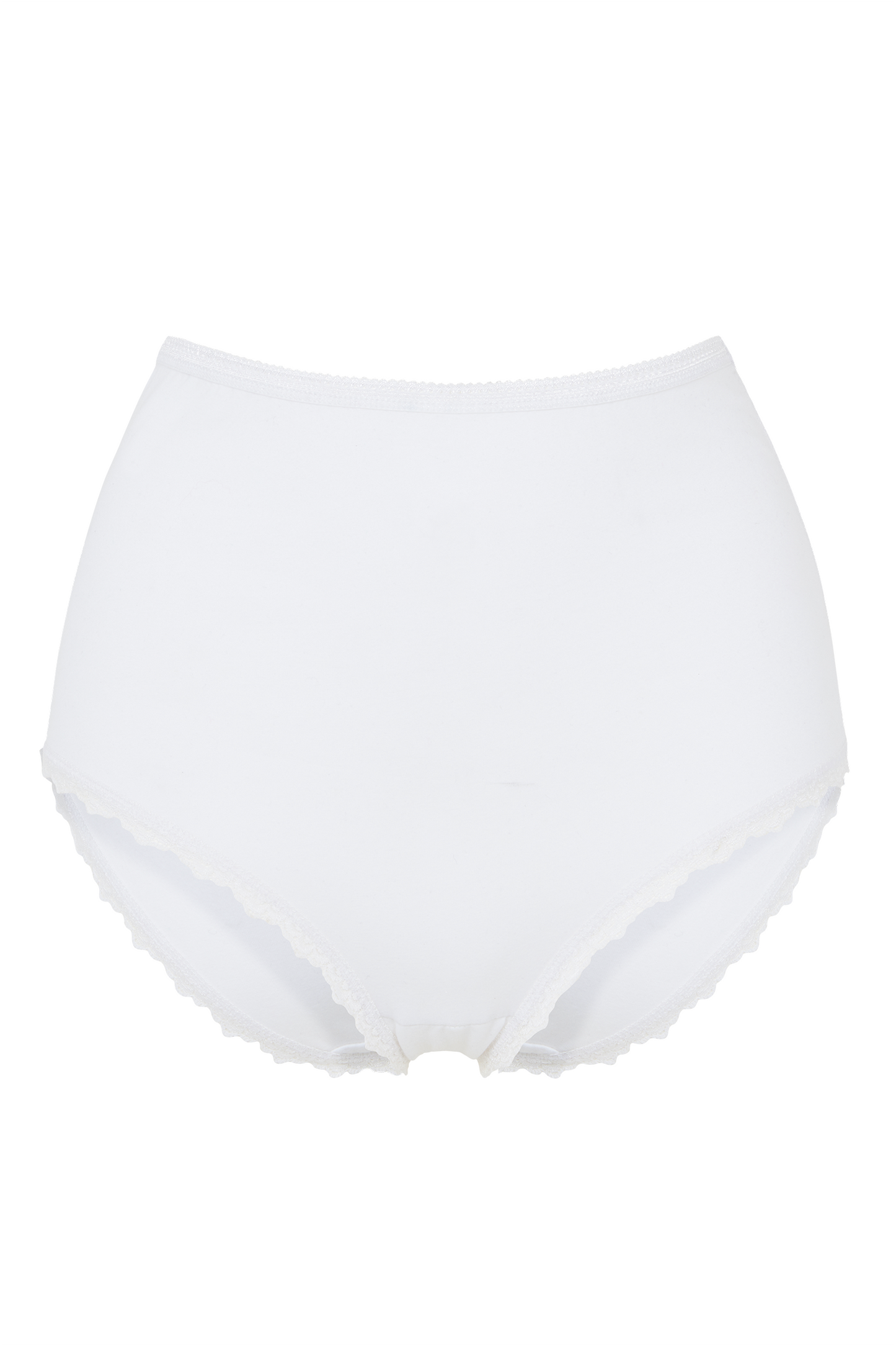 High Waist Briefs - White