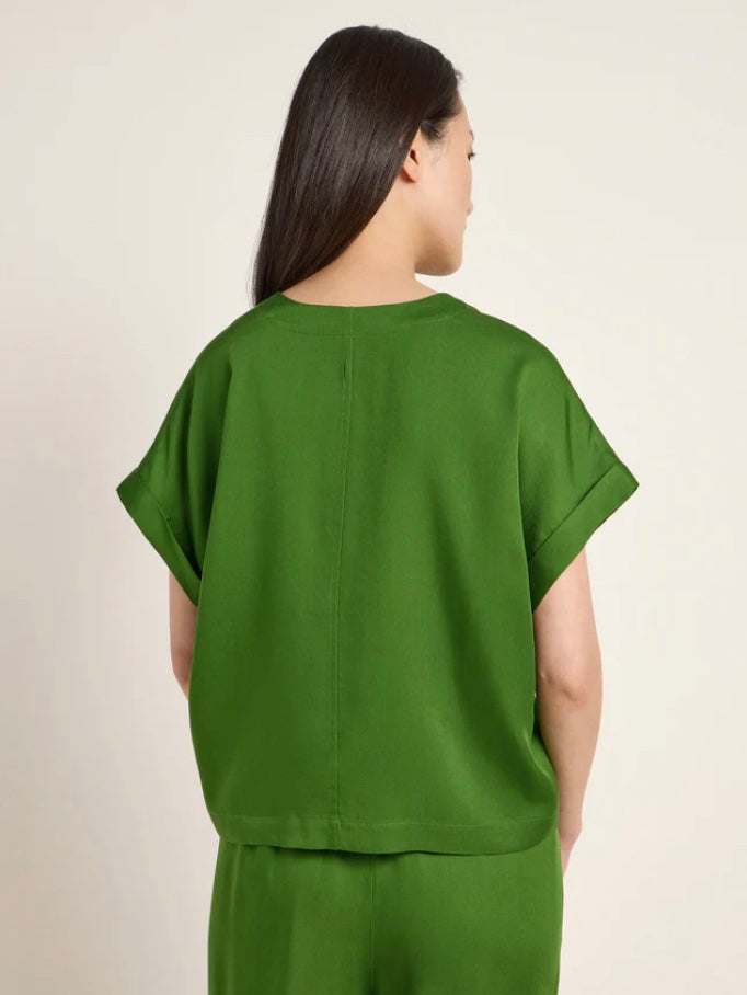 Green Blouse Shirt