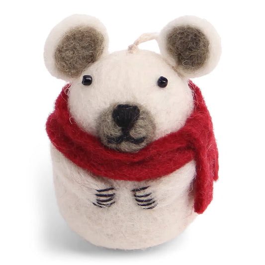 En Gry & Sif Polar Bear with Scarf