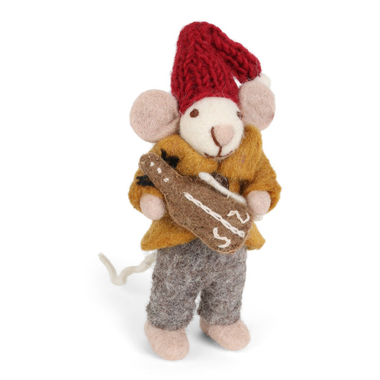 En gry and Sif - Small Orchestra Mouse with Violin