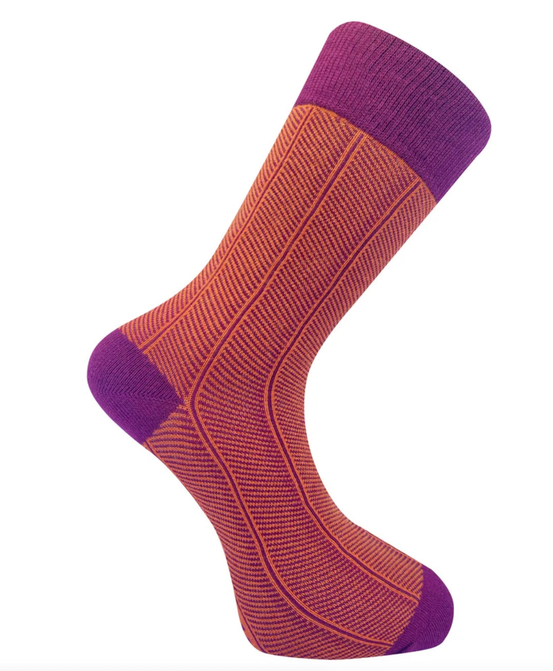 Komodo - Herringbone socks - Auburn