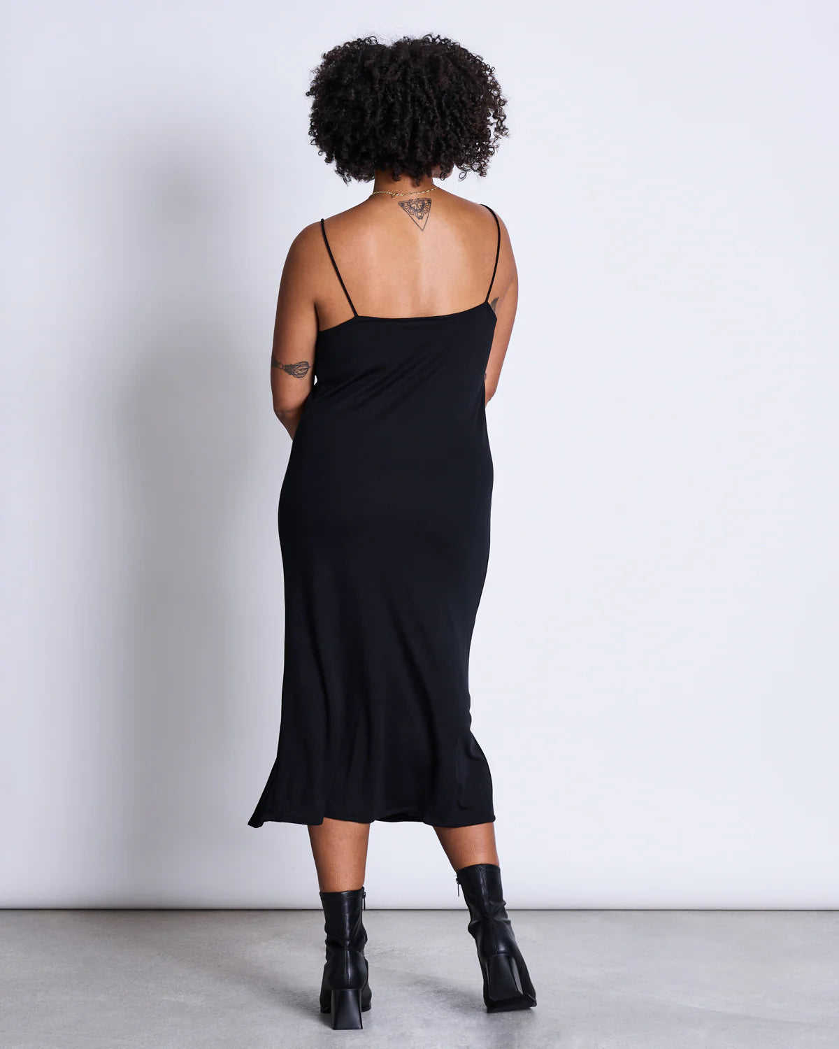 Helen Midi Dress - Black