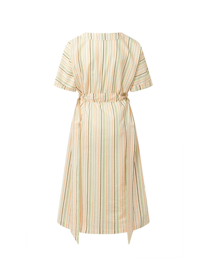 Dusk Dress Candy Stripe