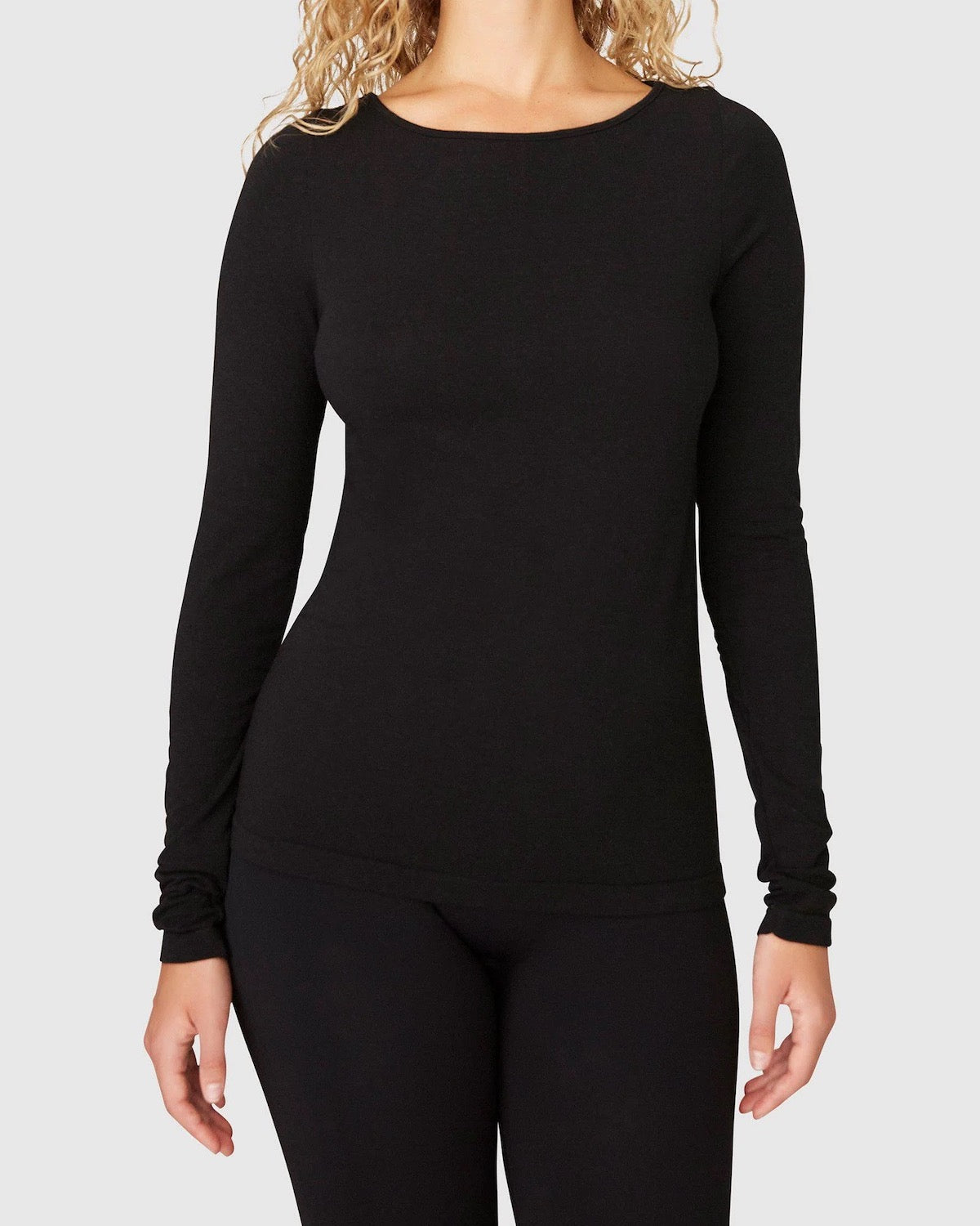 Hillevi Cashmere Top | Black