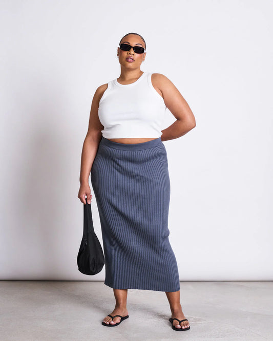 Jan N June - EBBA Knit skirt - Turbulence