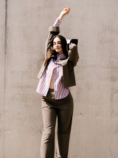 Sonje Jacket - Brown Check