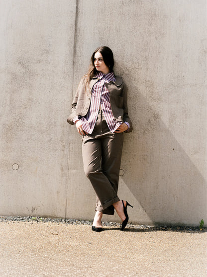 Sonje Jacket - Brown Check
