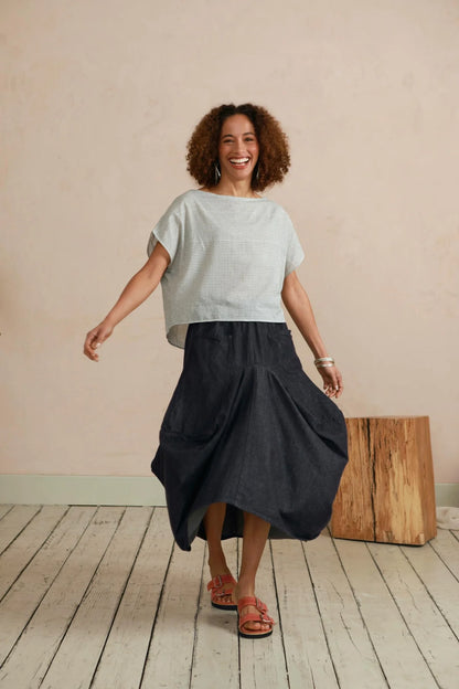 Safia Denim Skirt