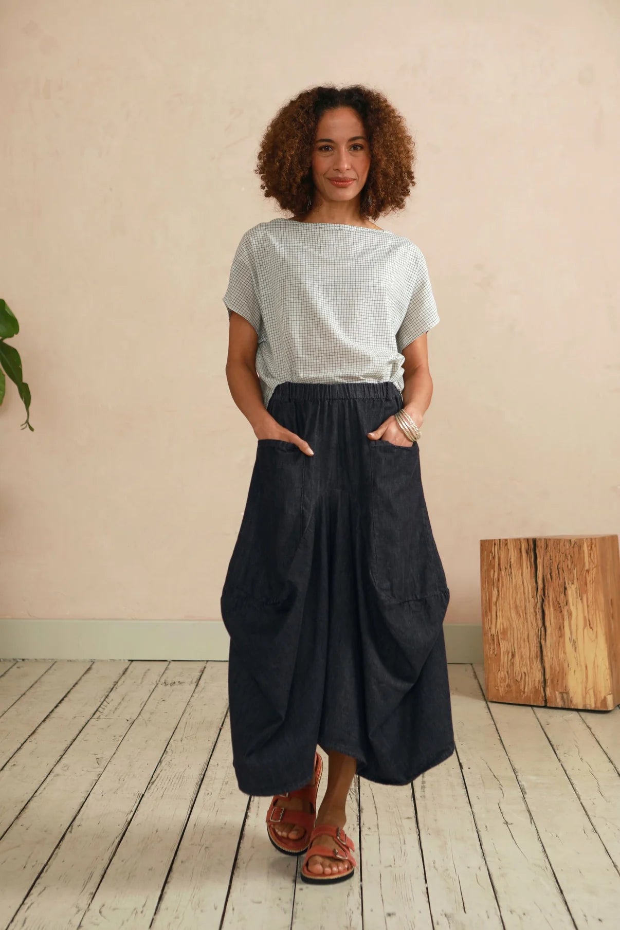 Safia Denim Skirt