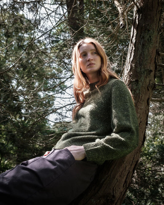 Lou Wool Jumper - Olive