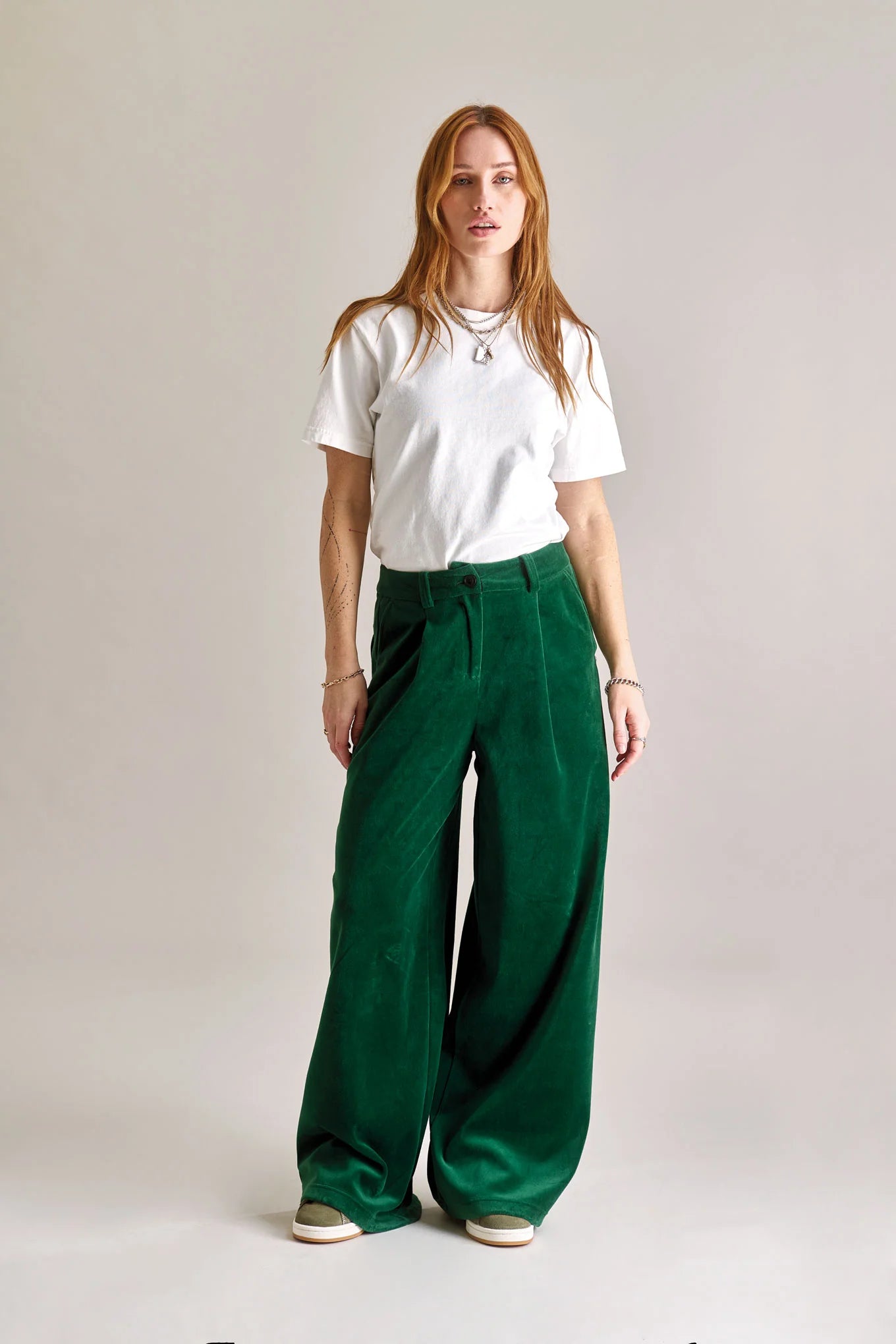 Sofia Trousers Green