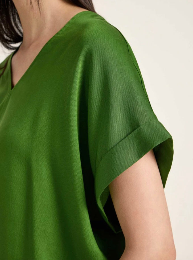 Green Blouse Shirt