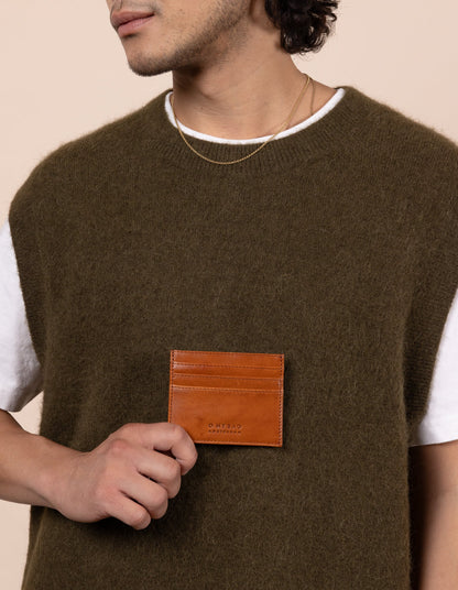 Marks Cardcase Maxi - Classic leather - Cognac