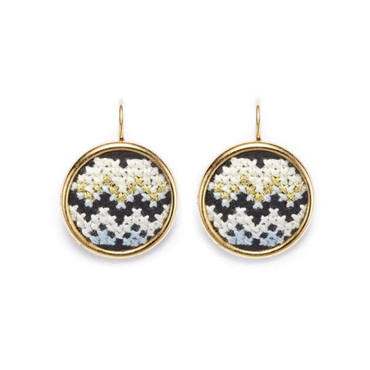 Glow Nuusum Statement Earrings - 24K Gold Plated